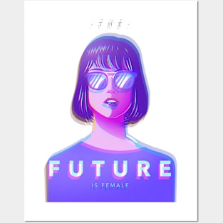 The Future Is Female Posters and Art